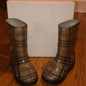 Children’s Burberry Rainboots